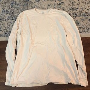 J Crew Long Sleeve Tee - Beige/Tan/Cream - XL Slim